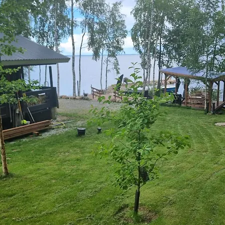 Chalet Mukava Pieni 2-4h Moekki Min 2 Vrk Saimaan Rannalla, Poreallas, Puusauna, Wi-fi, Smart Tv, Parivuode Ja Vuodesohva